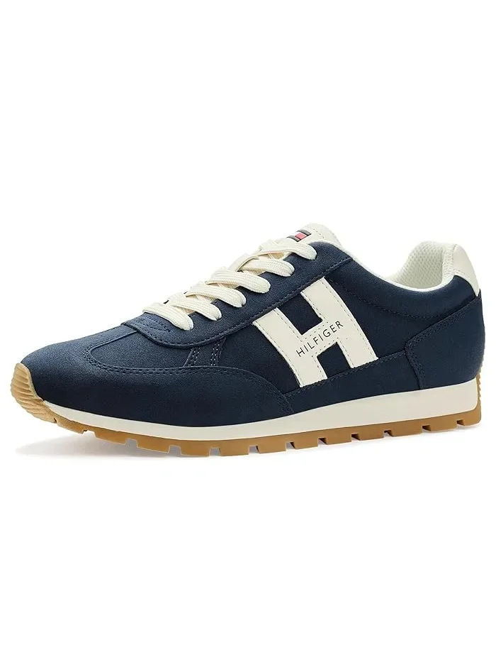 Кроссовки ретро-стиля Hatina Tommy Hilfiger — изображение 1 из 4, темный синий/белый