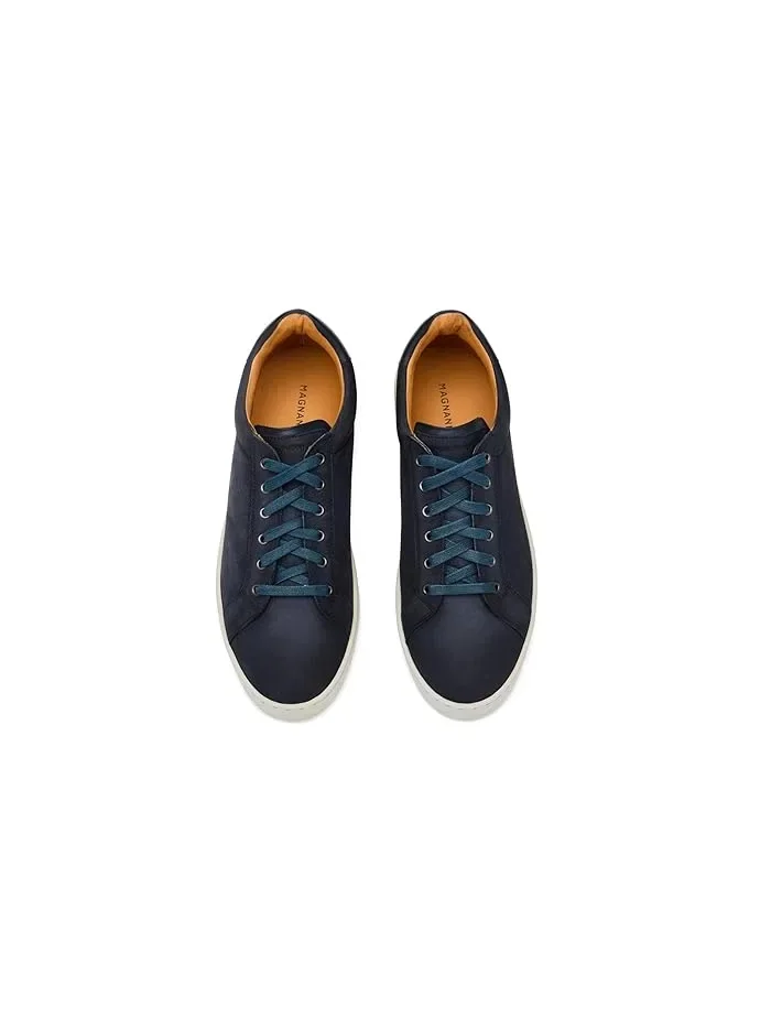 Кроссовки кожаные Cote Lo Magnanni — изображение 2 из 4, темно-синий