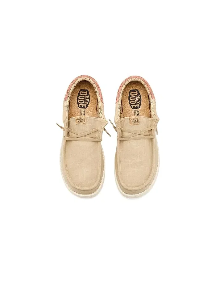 Кроссовки с эластичными шнурками Wally Funk Summer Stitch Hey Dude — изображение 2 из 4, мульти