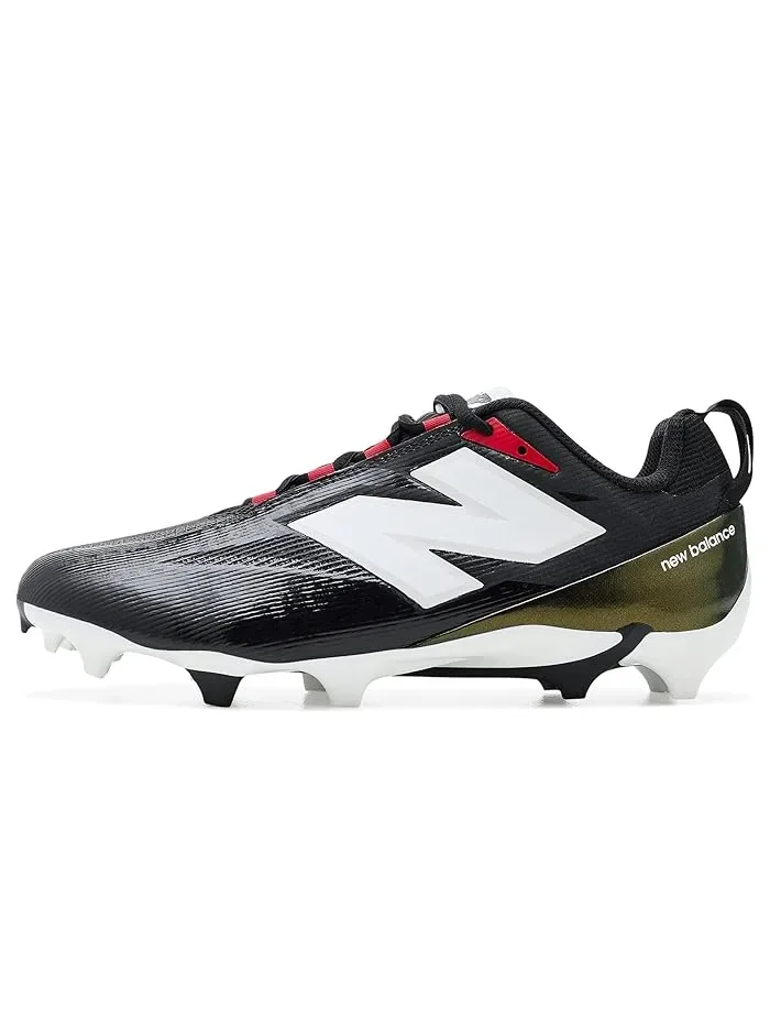 Кроссовки для лакросса Burnx5 New Balance — изображение 4 из 4, черный/белый/красный