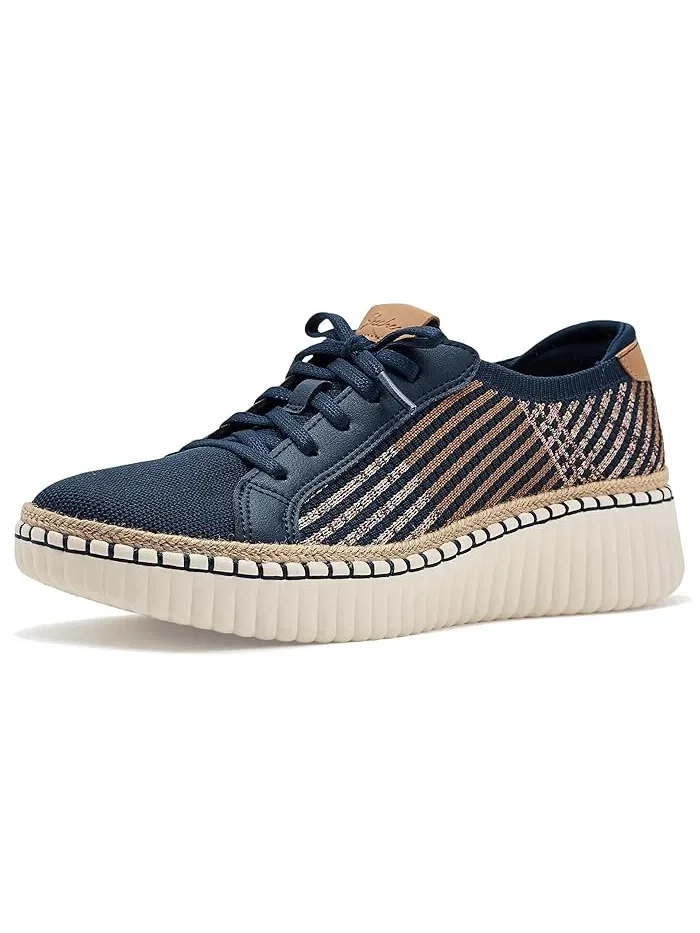 Кроссовки с памятью формы Wilshire Blvd SKECHERS — изображение 1 из 4, темно-синий
