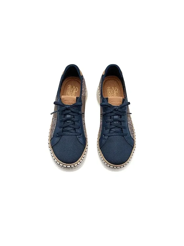 Кроссовки с памятью формы Wilshire Blvd SKECHERS — изображение 2 из 4, темно-синий