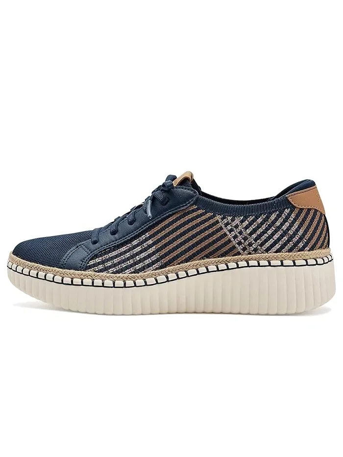 Кроссовки с памятью формы Wilshire Blvd SKECHERS — изображение 4 из 4, темно-синий