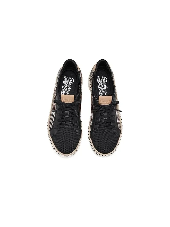 Кроссовки с памятью формы Wilshire Blvd SKECHERS — изображение 2 из 4, черный/белый