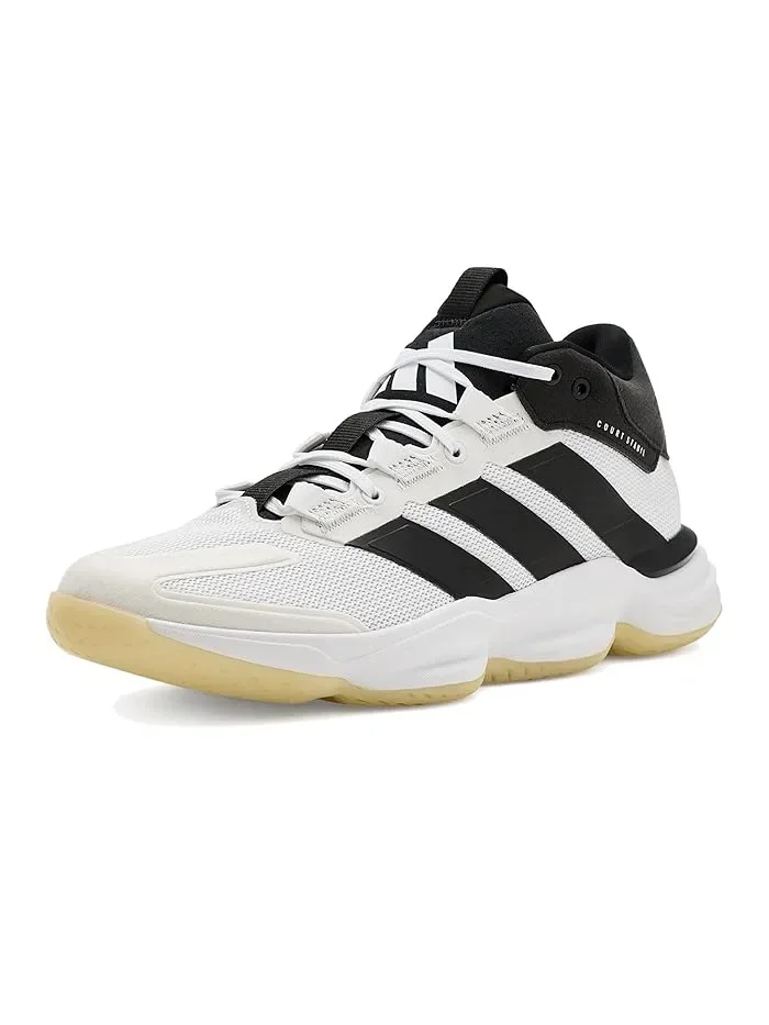 Кроссовки indoor Courtstabil Adidas — изображение 1 из 4, белый/черный/белый