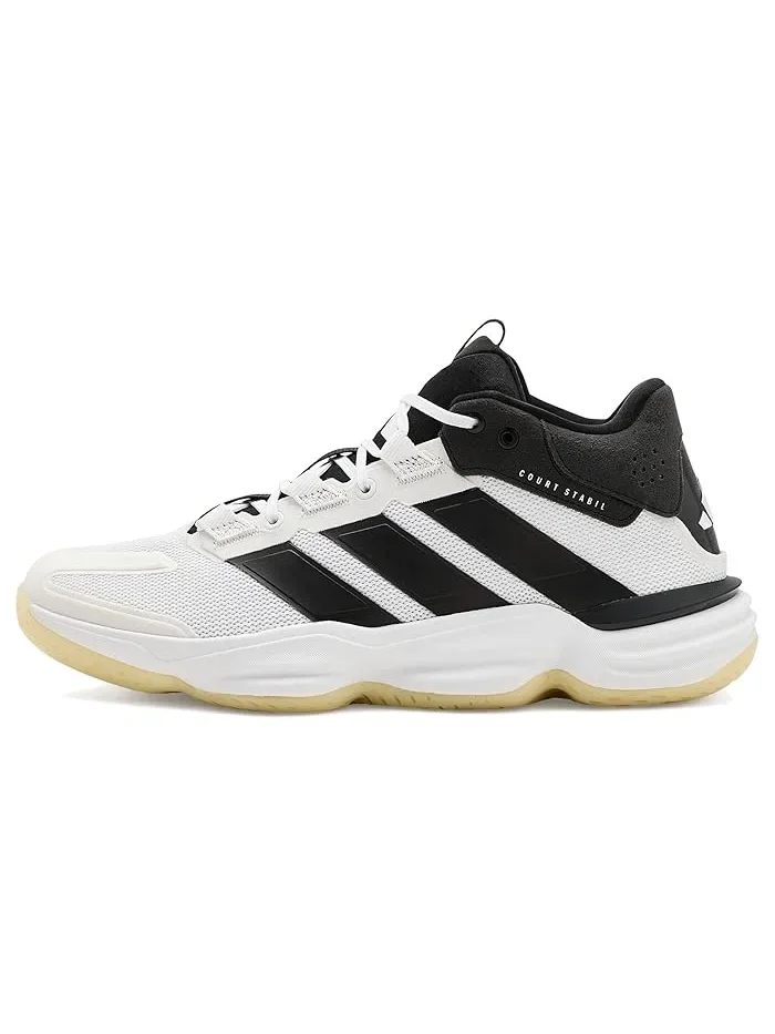 Кроссовки indoor Courtstabil Adidas — изображение 4 из 4, белый/черный/белый