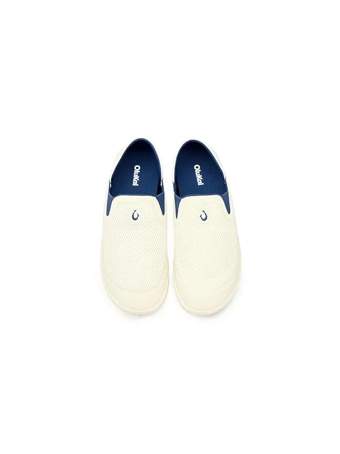 Кроссовки Moku Slip-on OluKai — изображение 2 из 4, белый песочный/синий