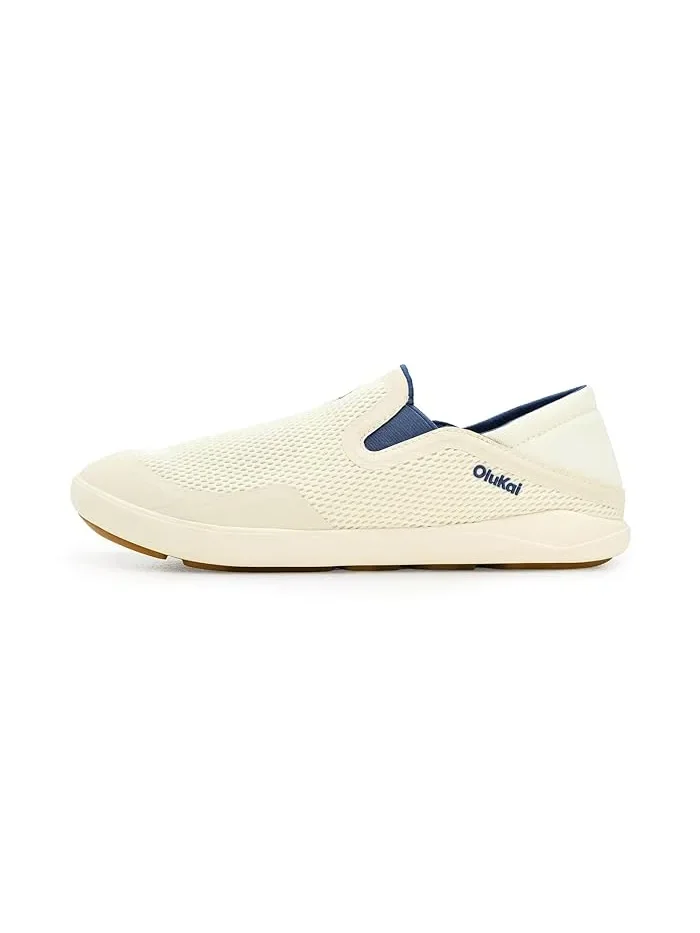 Кроссовки Moku Slip-on OluKai — изображение 4 из 4, белый песочный/синий