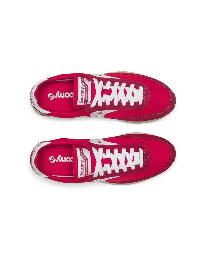 Кроссовки ретро-стиля Trainer 80 Saucony Originals — изображение 2 из 4, красный/белый
