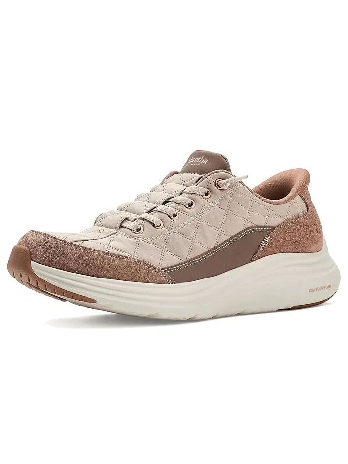 Кроссовки с контурной пеной Martha Stewart Cozy Fit Contour Foam - Sweet Serenity SKECHERS