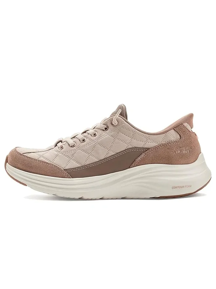 Кроссовки с контурной пеной Martha Stewart Cozy Fit Contour Foam - Sweet Serenity SKECHERS — изображение 4 из 4, тауп