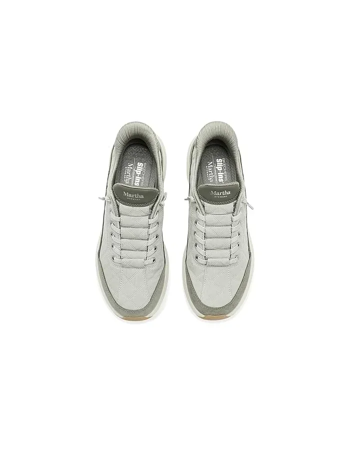 Кроссовки с квилтингом Martha Stewart Cozy Fit Contour Foam SKECHERS — изображение 2 из 4, шалфейный