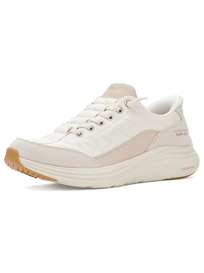 Кроссовки Martha Stewart Cozy Fit Contour Foam SKECHERS — изображение 1 из 4, белый