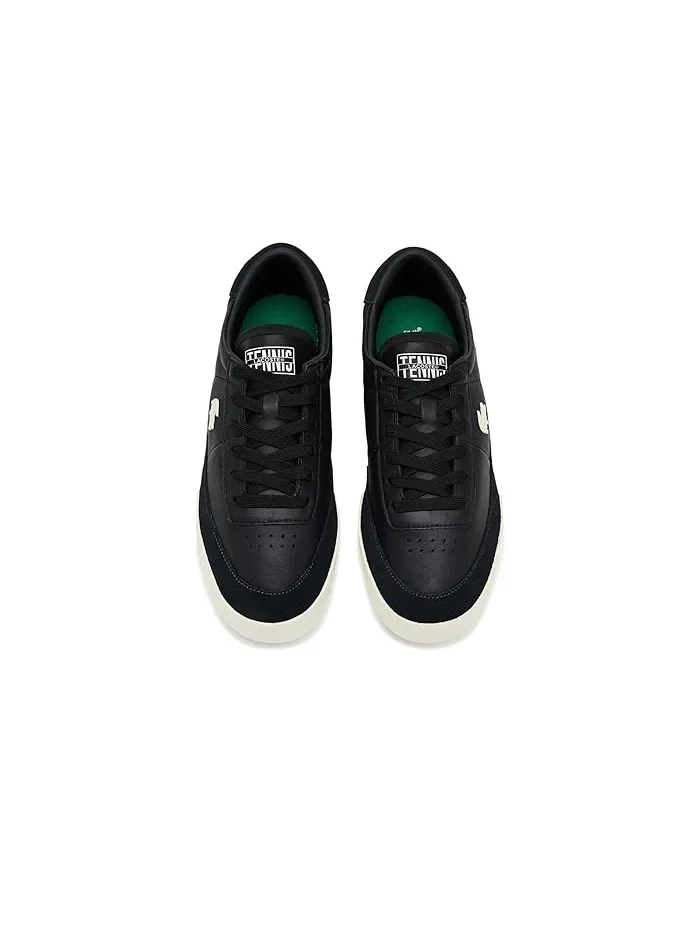 Кроссовки кожаные Aura Lacoste — изображение 2 из 4, черный