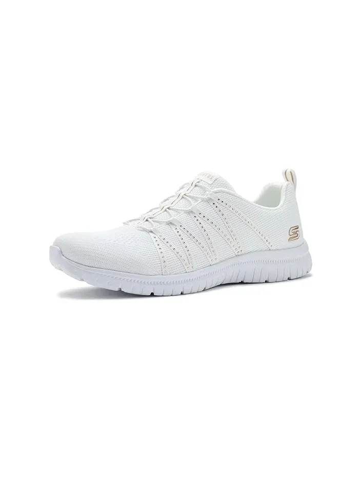 Кроссовки с блестками Virtue She Sparkles SKECHERS — изображение 1 из 4, белый/золотистый