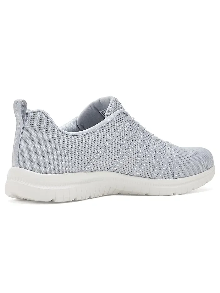 Кроссовки с блестками Virtue - She Sparkles SKECHERS — изображение 3 из 4, светлый серый