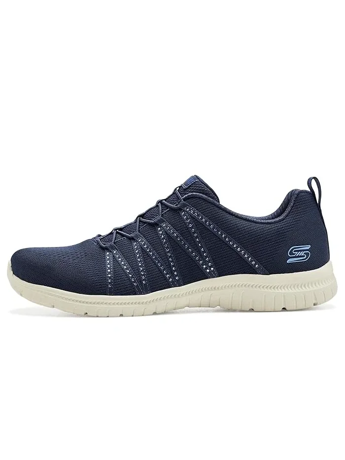 Кроссовки с блестками Virtue - She Sparkles SKECHERS — изображение 4 из 4, темно-синий
