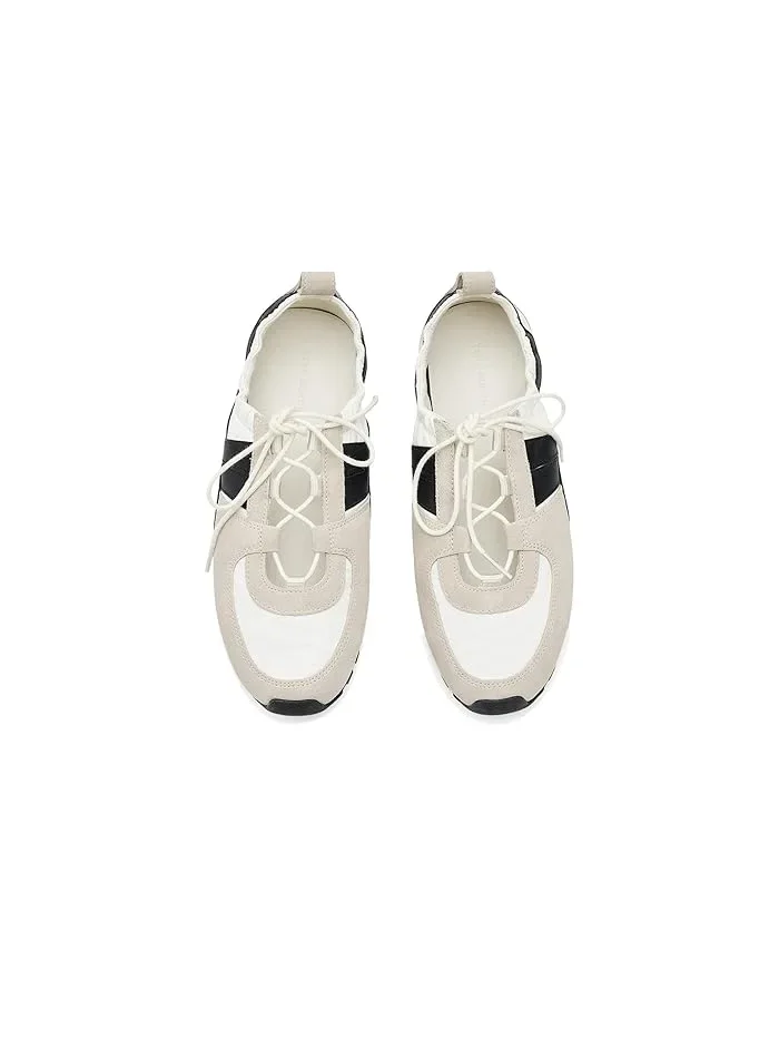 Кроссовки балетки Hank Tory Burch — изображение 2 из 4, кремовый/черный/кремовый