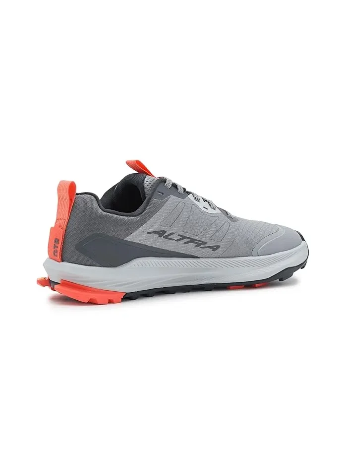 Кроссовки трейловые Lone Peak 9+ Altra — изображение 3 из 4, серый/оранжевый