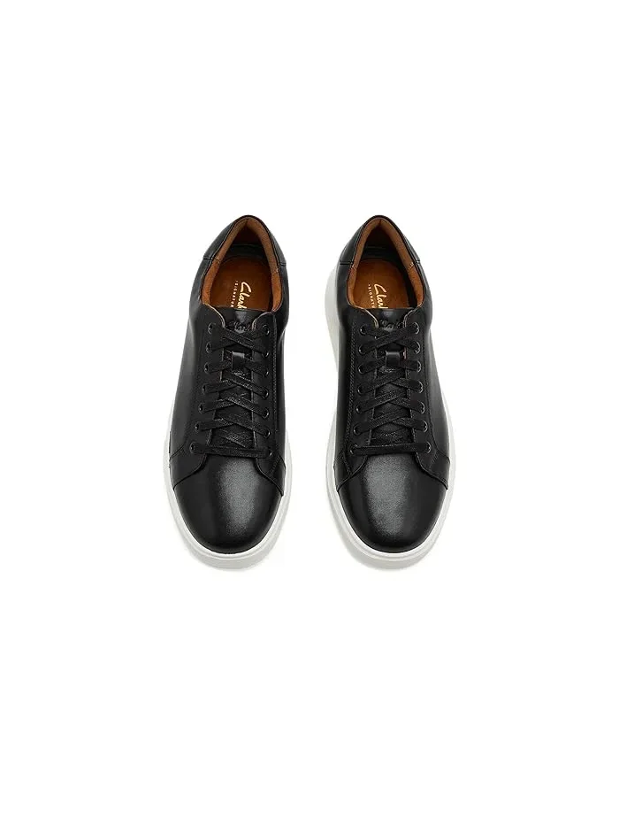 Кроссовки кожаные Goswell Tie Clarks — изображение 2 из 4, черный