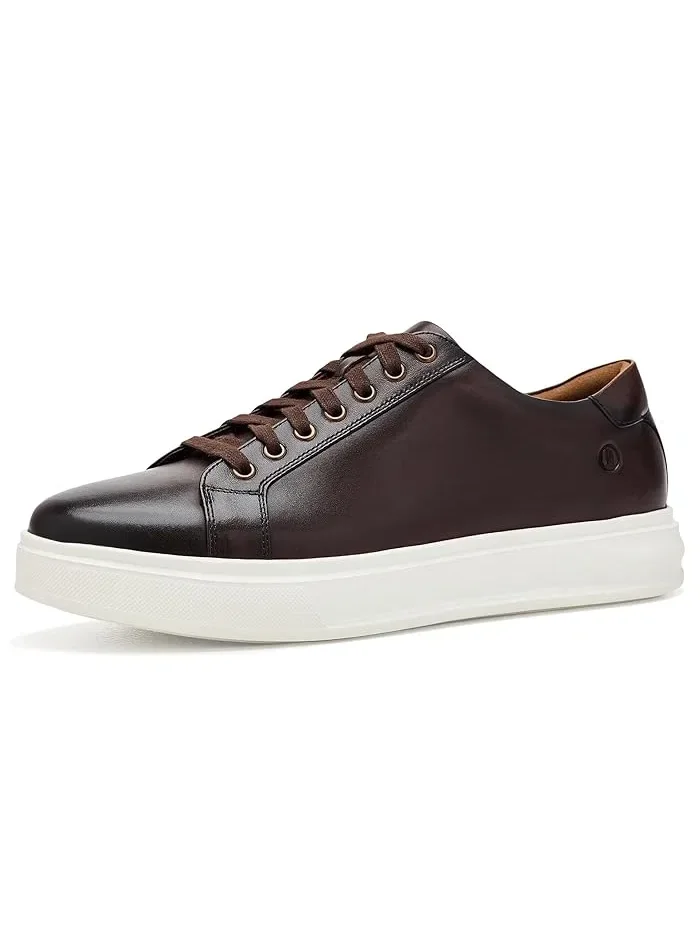Кроссовки кожаные Goswell Tie Clarks — изображение 1 из 4, коричневый