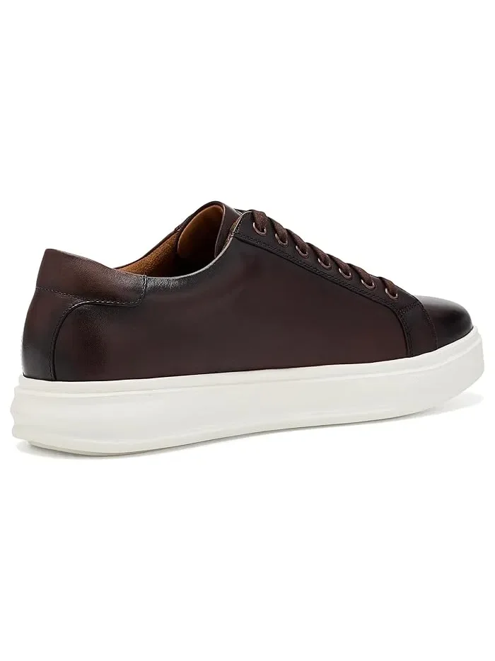 Кроссовки кожаные Goswell Tie Clarks — изображение 3 из 4, коричневый