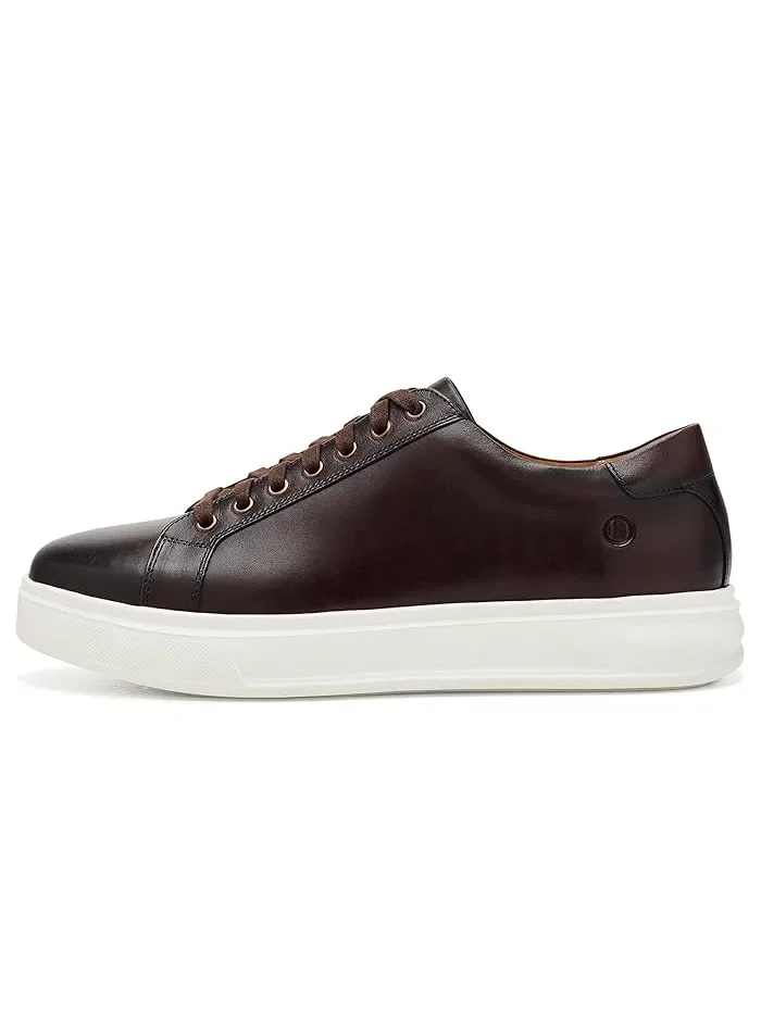 Кроссовки кожаные Goswell Tie Clarks — изображение 4 из 4, коричневый