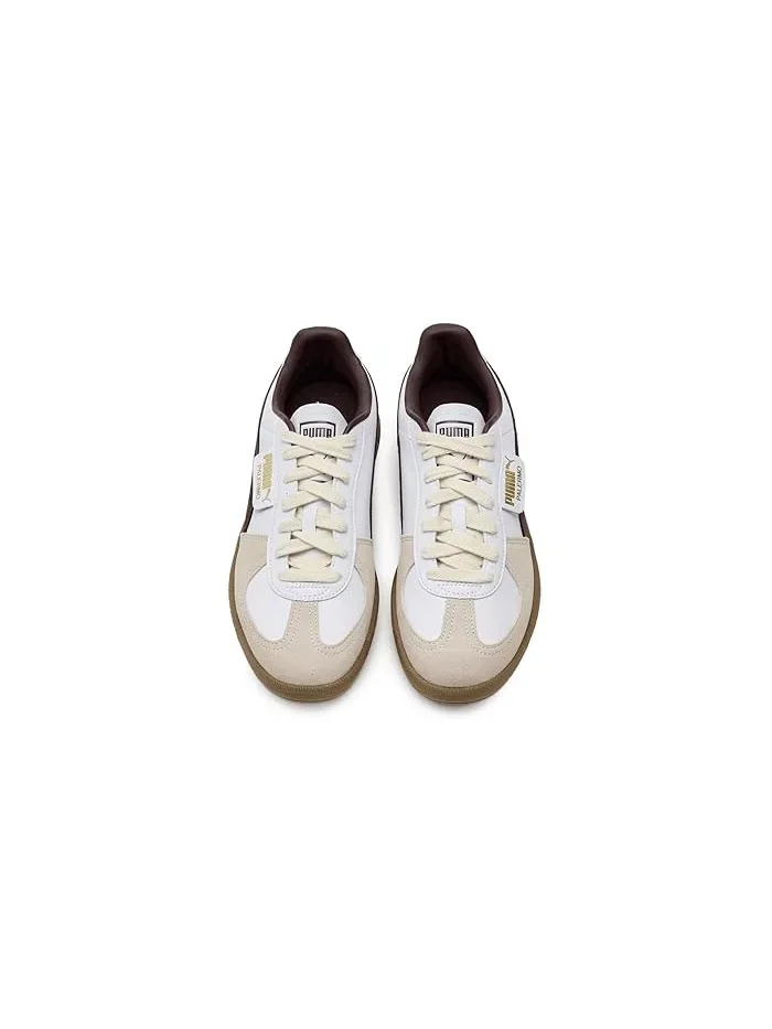 Кроссовки Palermo Leather PUMA — изображение 2 из 4, белый/коричневый