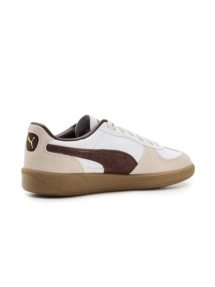 Кроссовки Palermo Leather PUMA — изображение 3 из 4, белый/коричневый