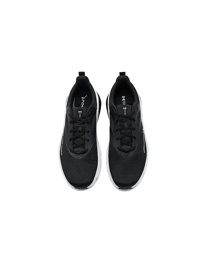 Кроссовки спортивные Charged Rogue 6 2e Under Armour — изображение 2 из 4, черный/черный/белый