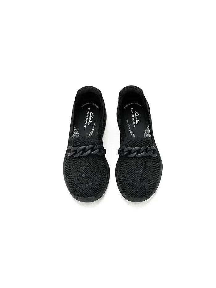 Кроссовки текстильные Ezrinn Cove Clarks — изображение 2 из 4, черный/черный