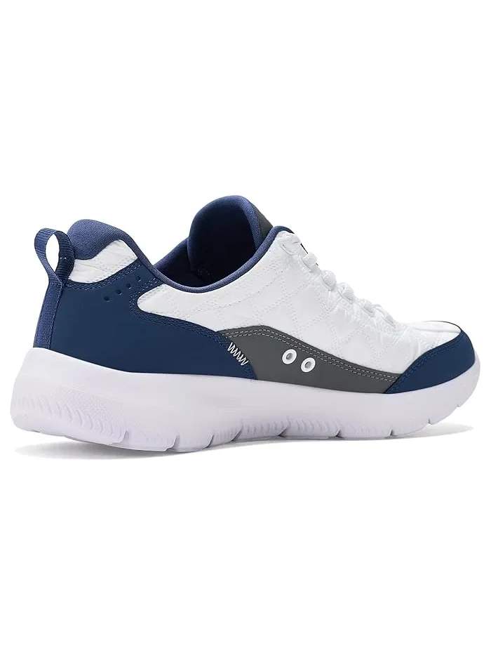 Кроссовки с контурной пеной Summits Contour Foam - Cozy Fit SKECHERS — изображение 3 из 4, белый темно-синий