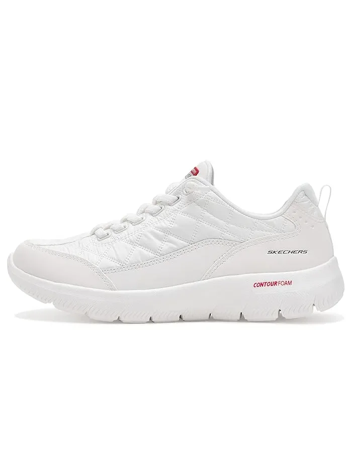 Кроссовки с контурной пеной Summits Contour Foam - Cozy Fit SKECHERS — изображение 4 из 4, белый