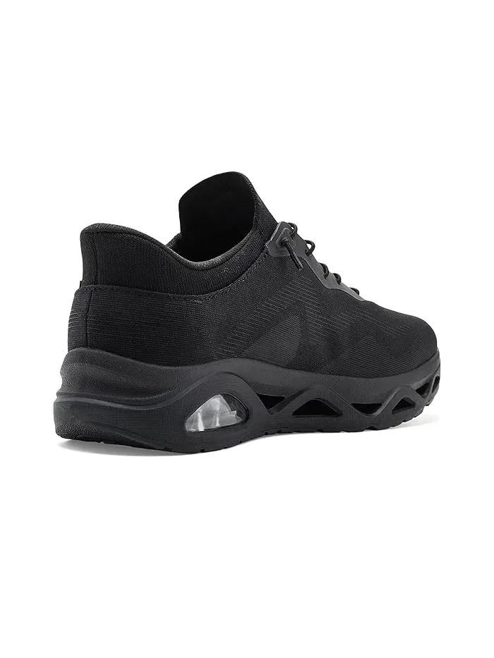Кроссовки Slip-Ins Uno Glide-Step Air Gliders SKECHERS — изображение 3 из 4, черный/черный