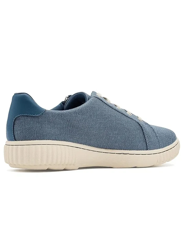 Кроссовки деним текстиль Caroline Echo Clarks — изображение 3 из 4, джинсовый синий