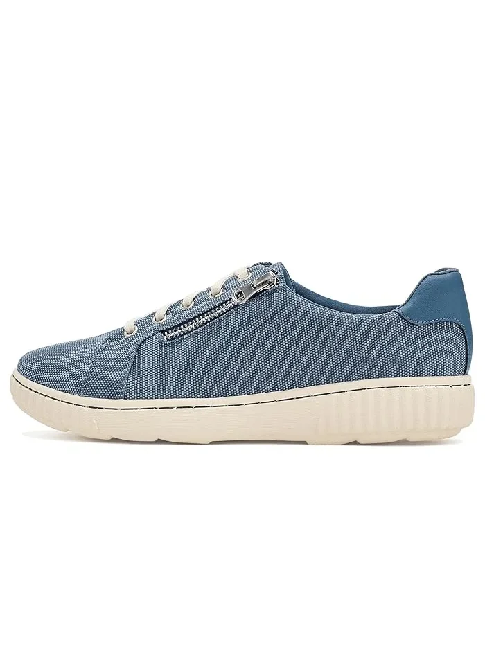 Кроссовки деним текстиль Caroline Echo Clarks — изображение 4 из 4, джинсовый синий