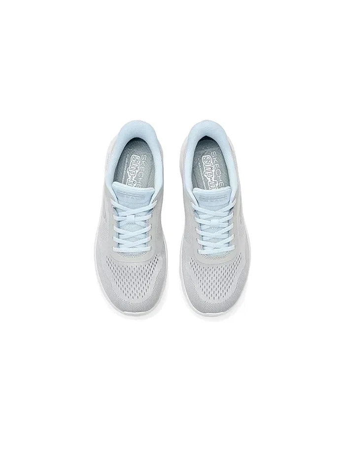 Кроссовки без шнурков Go Walk Flex Azriel SKECHERS Performance — изображение 2 из 4, серый/светлый синий