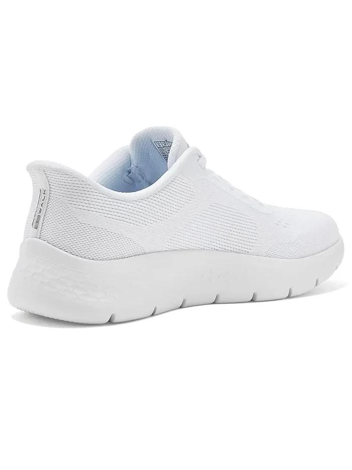 Кроссовки с технологией Hands Free Slip-Ins Go Walk Flex Azriel SKECHERS Performance — изображение 3 из 4, белый/серебристый