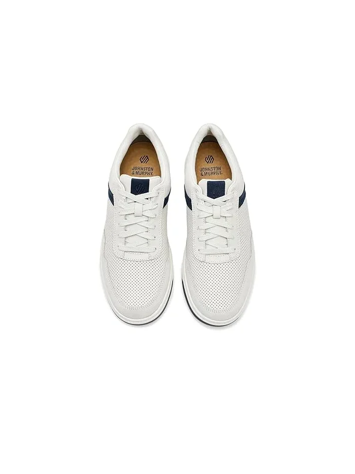 Кроссовки Dawson Moc Toe U-throat Johnston & Murphy — изображение 2 из 4, белый/темно-синий