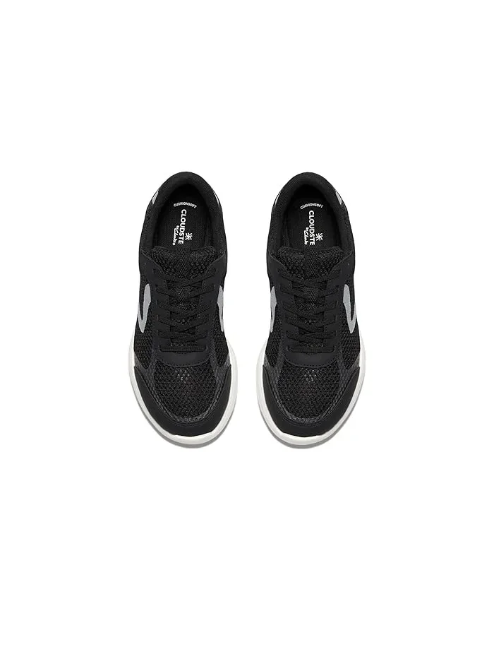 Кроссовки женские Ezrinn Tie Clarks — изображение 2 из 4, черный