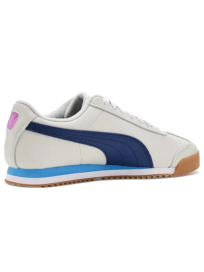 Кроссовки Roma 24 Match PUMA — изображение 3 из 4, серый/синий/белый