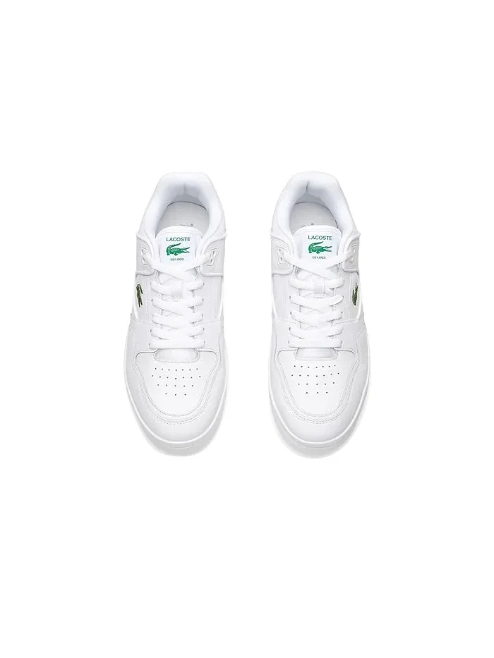 Кроссовки кожаные Courtcage Set Lacoste — изображение 2 из 4, белый
