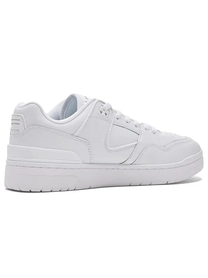 Кроссовки кожаные Courtcage Set Lacoste — изображение 3 из 4, белый