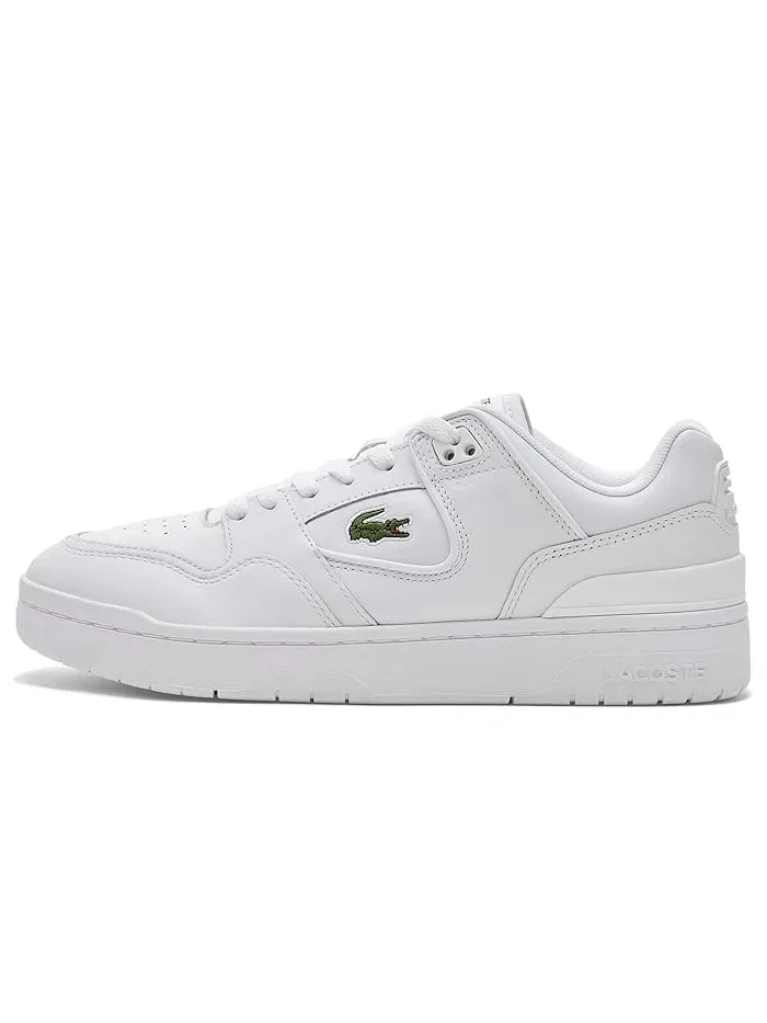 Кроссовки кожаные Courtcage Set Lacoste — изображение 4 из 4, белый