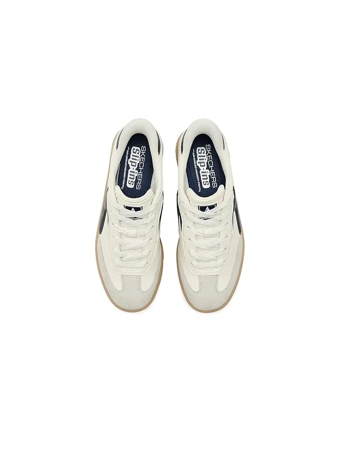 Кроссовки на платформе Hotshot Hi-Lifted Luxe SKECHERS — изображение 2 из 4, белый темно-синий