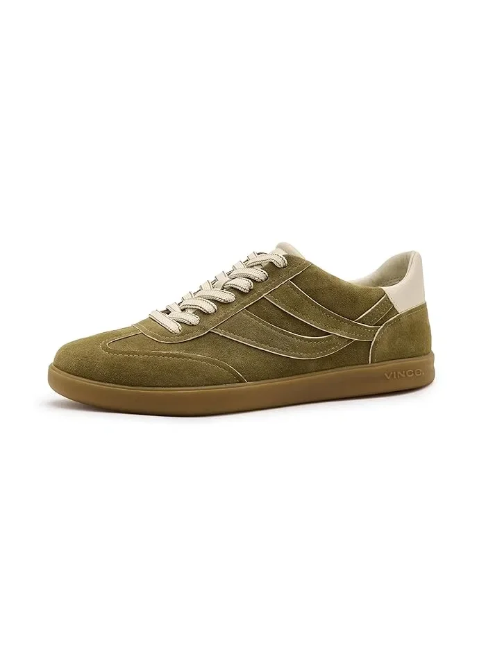 Кроссовки кожаные Oasis Edge Paint-W Vince — изображение 1 из 4, оливковый