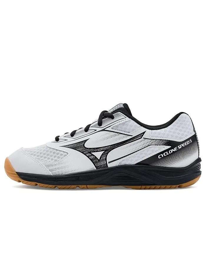 Кроссовки для волейбола Cyclone Speed 5 Mizuno — изображение 4 из 4, белый-черный
