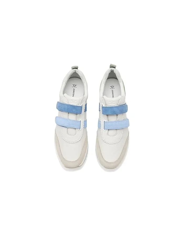 Кроссовки на двойной липучке Gracie Double Strap Johnston & Murphy — изображение 2 из 4, белый мульти