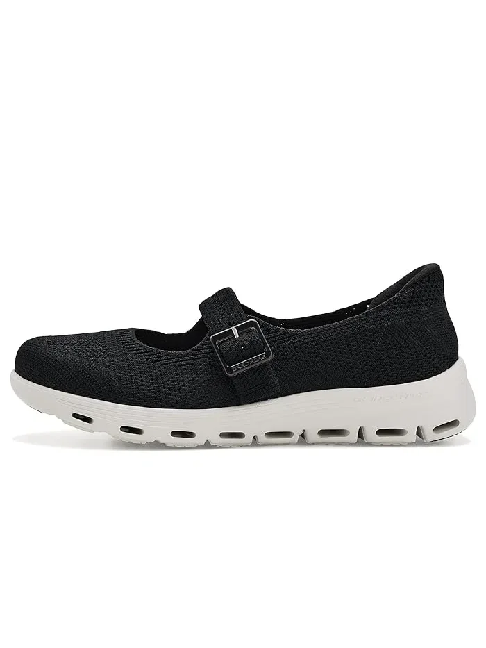 Кроссовки Mary Jane SKECHERS Hands Free Slip-ins — изображение 4 из 4, черный/белый