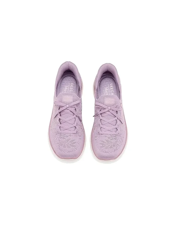 Кроссовки с цветочным принтом Martha Stewart Summits SKECHERS — изображение 2 из 4, темный лавандовый